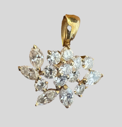 ダイヤモンドペンダントトップ