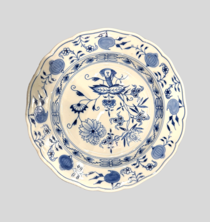 マイセン(Meissen)「ブルーオニオン」プレート