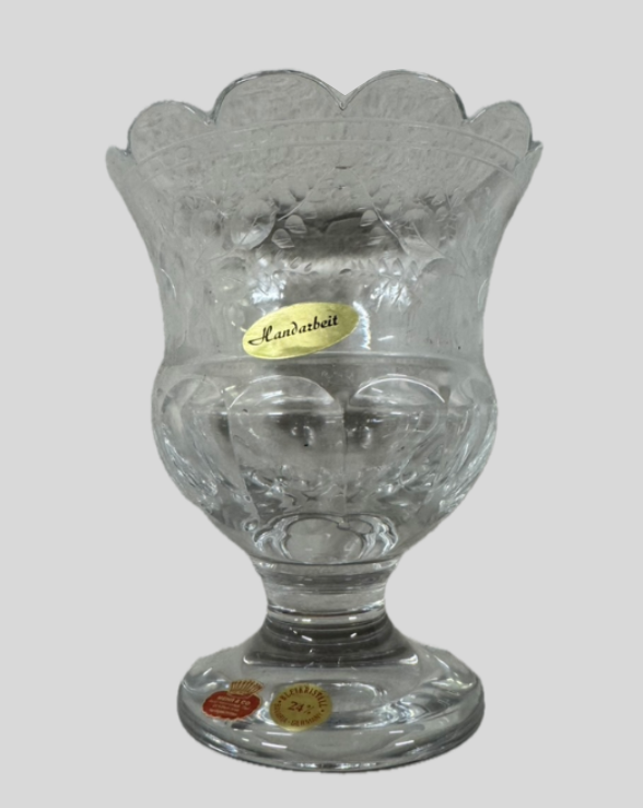 クリスタルガラス花瓶