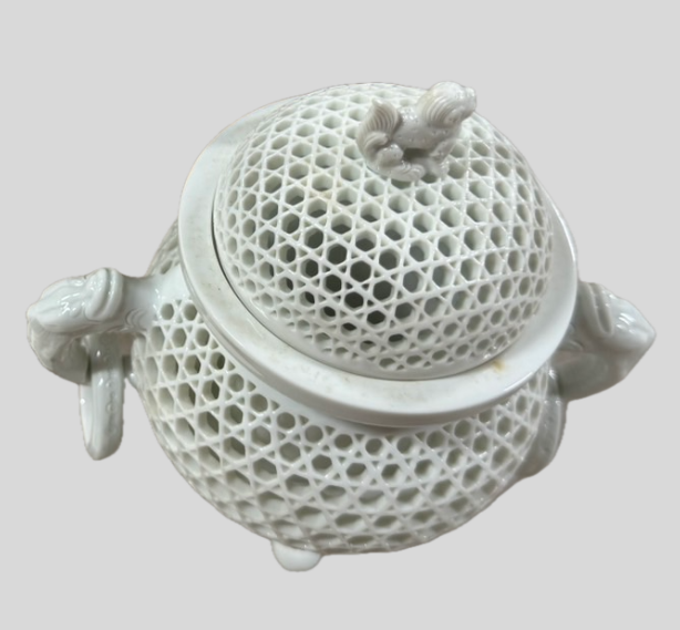 中里茂右ヱ門 平戸焼 香炉