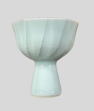 安原美代子 青磁杯
