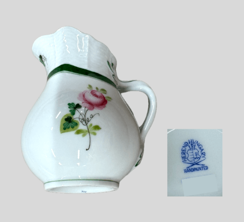 ヘレンド（HEREND）「ウィーンの薔薇」ミルクジャグ