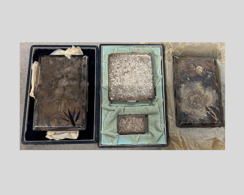 銀製シガレットケース