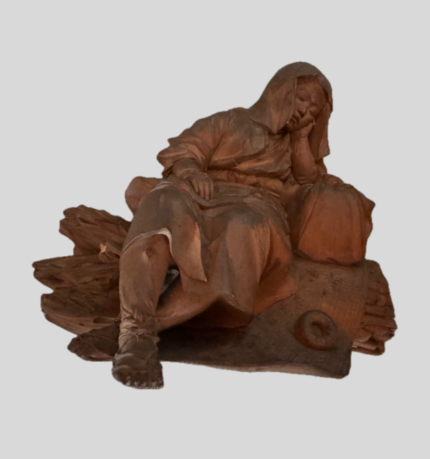 米原雲海（よねはら うんかい）による「大原女」