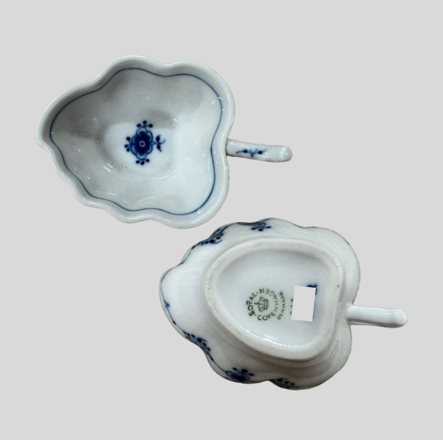 ロイヤルコペンハーゲン（Royal Copenhagen）ブルーフルーテッド リーフディッシュ