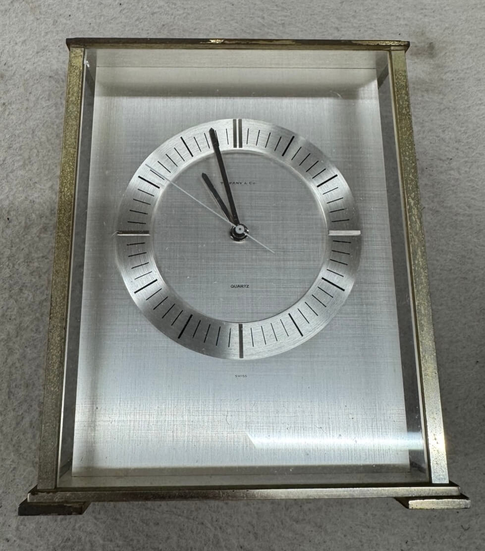 ティファニー（TIFFANY & Co.）置時計