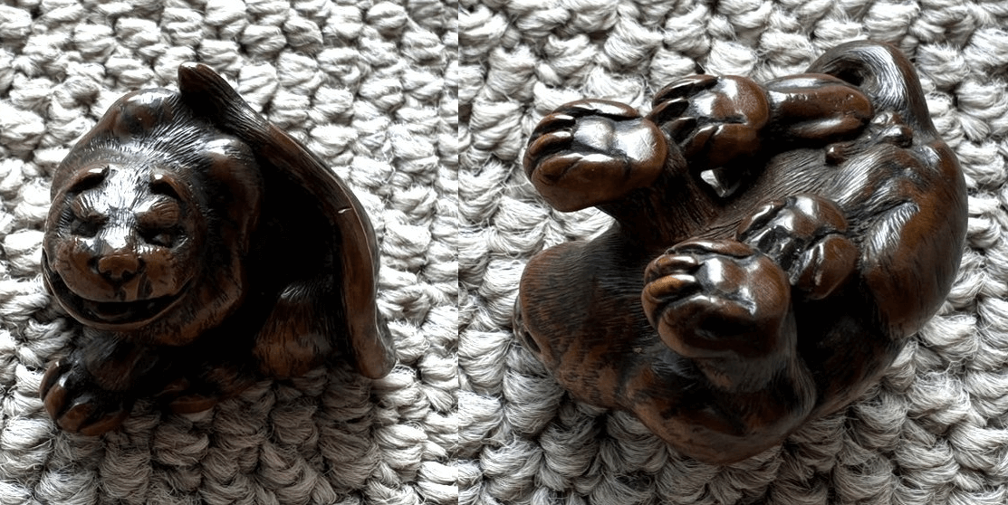 根付 虎渓（こけい）虎