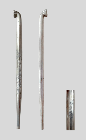 塚田秀鏡（つかだ しゅうきょう）彫金 煙管