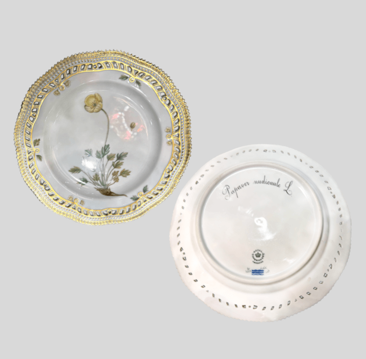 ロイヤルコペンハーゲン（Royal Copenhagen）フローラダニカプレート