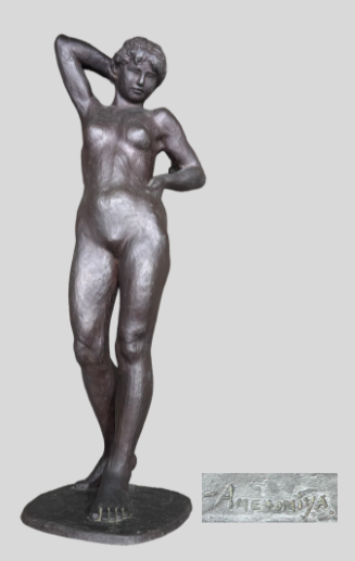 雨宮敬子（あめのみや けいこ）ブロンズ像