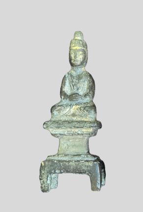 北魏金銅仏坐像