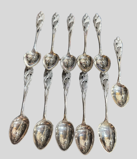 銀製ティースプーンセット