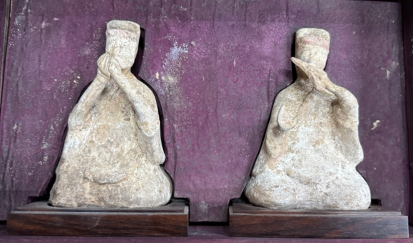 陶俑(とうよう)音楽家