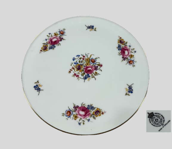 ロイヤルウースター(Royal Worcester)ロアノーク ケーキプレート