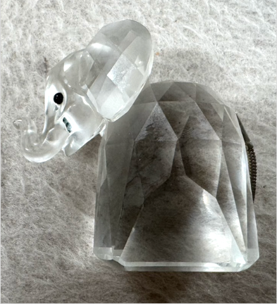 スワロフスキー（Swarovski）エレファント 置物