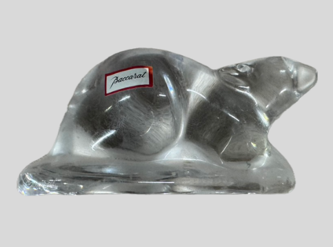 バカラ(Baccarat)フィギュリン 十二支シリーズ「子」