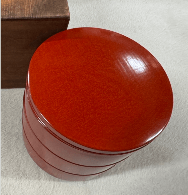 漆器 三段丸重箱