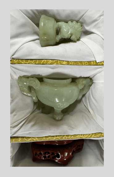 翡翠 香炉