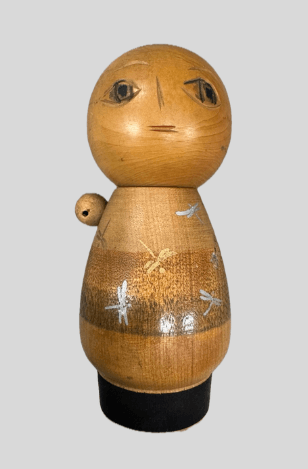 小林伊之介 創作こけし トンボ