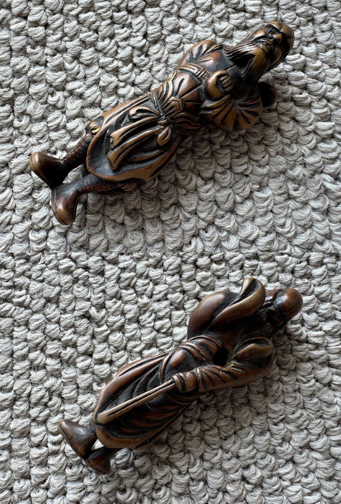 人型根付 韃靼人