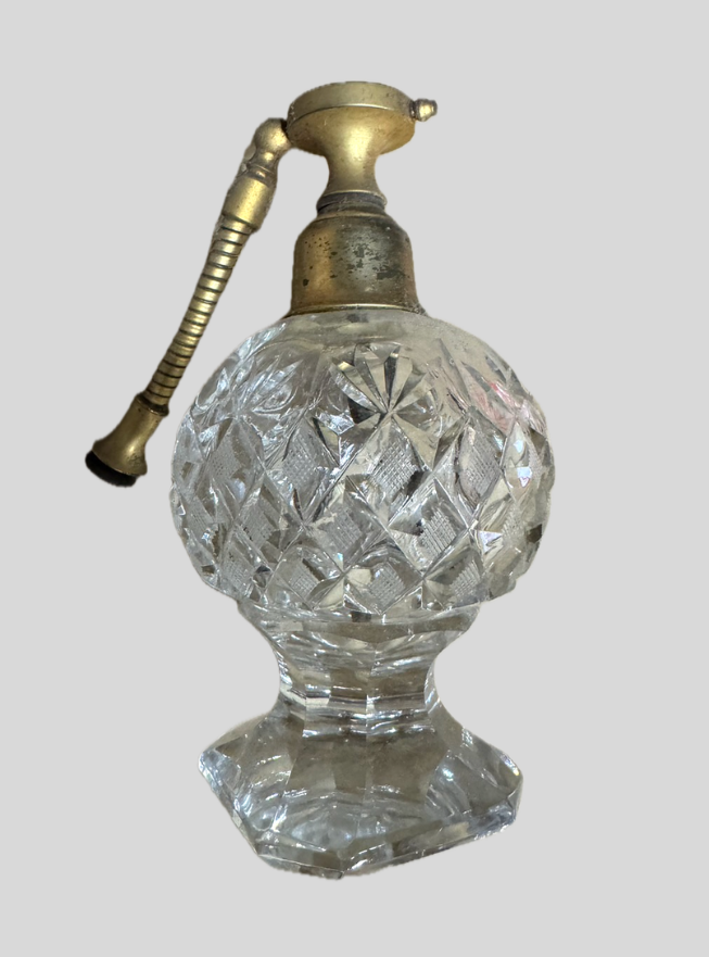 ヴィンテージクリスタル香水瓶