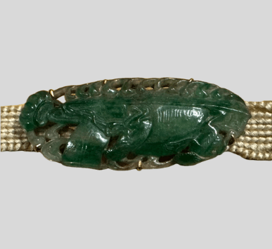 翡翠 帯留