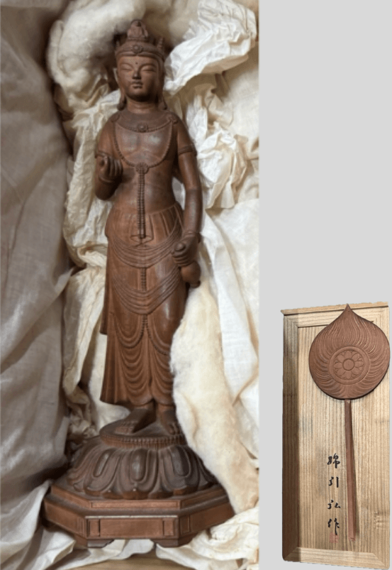 綿引弘銘 観世音菩薩像