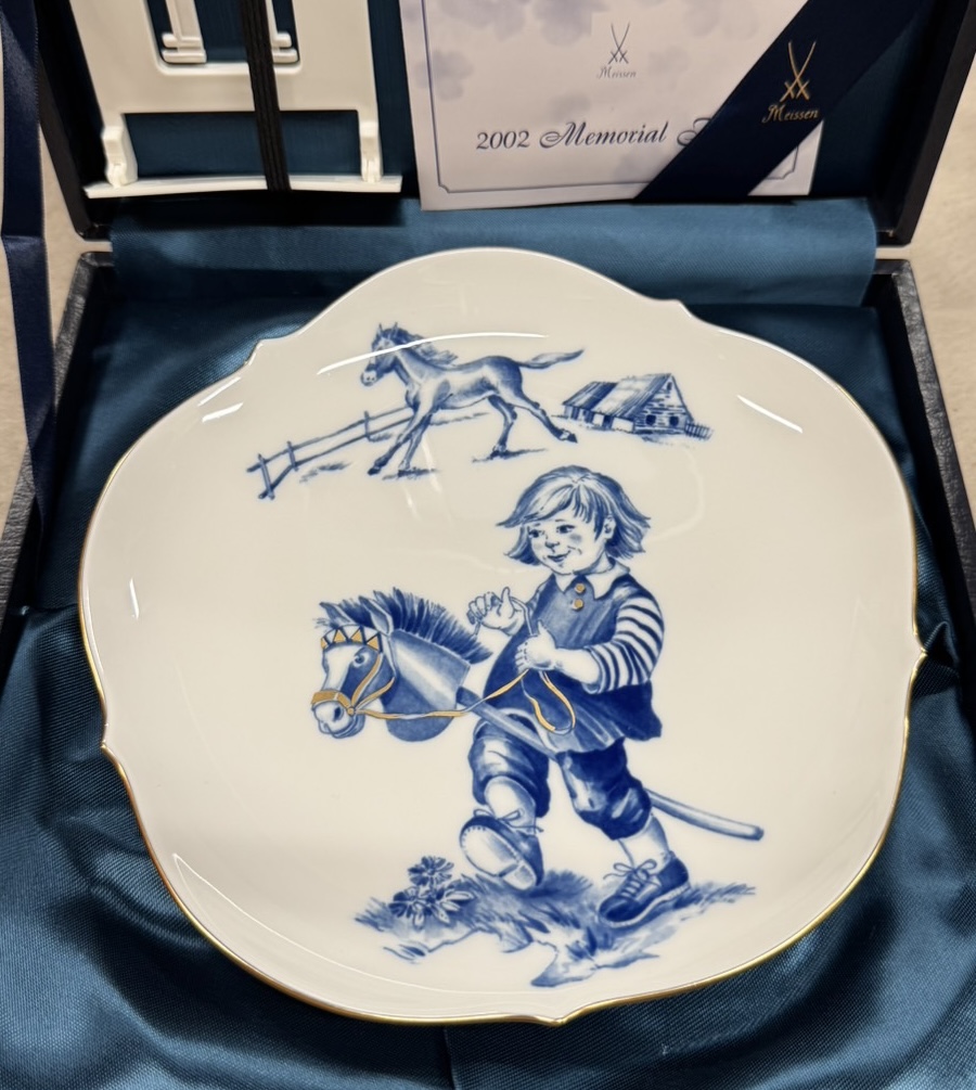 マイセン（Meissen） メモリアルプレート 2002年