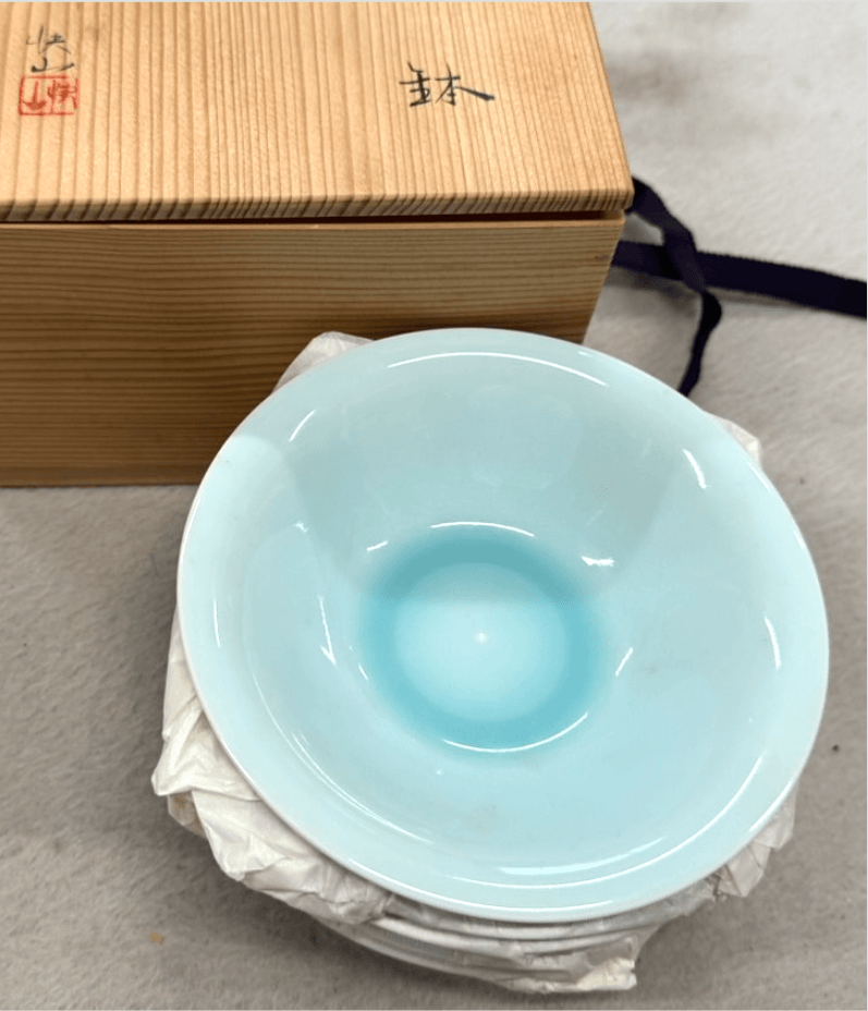 快山窯 青白磁 鉢
