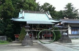 夏越大祓における「茅の輪くぐり」