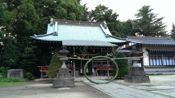 夏越大祓における「茅の輪くぐり」