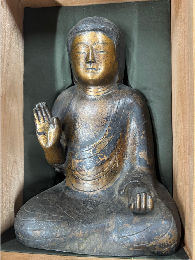 阿弥陀如来坐像 施無畏印