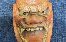 能面師の長澤氏春による作品