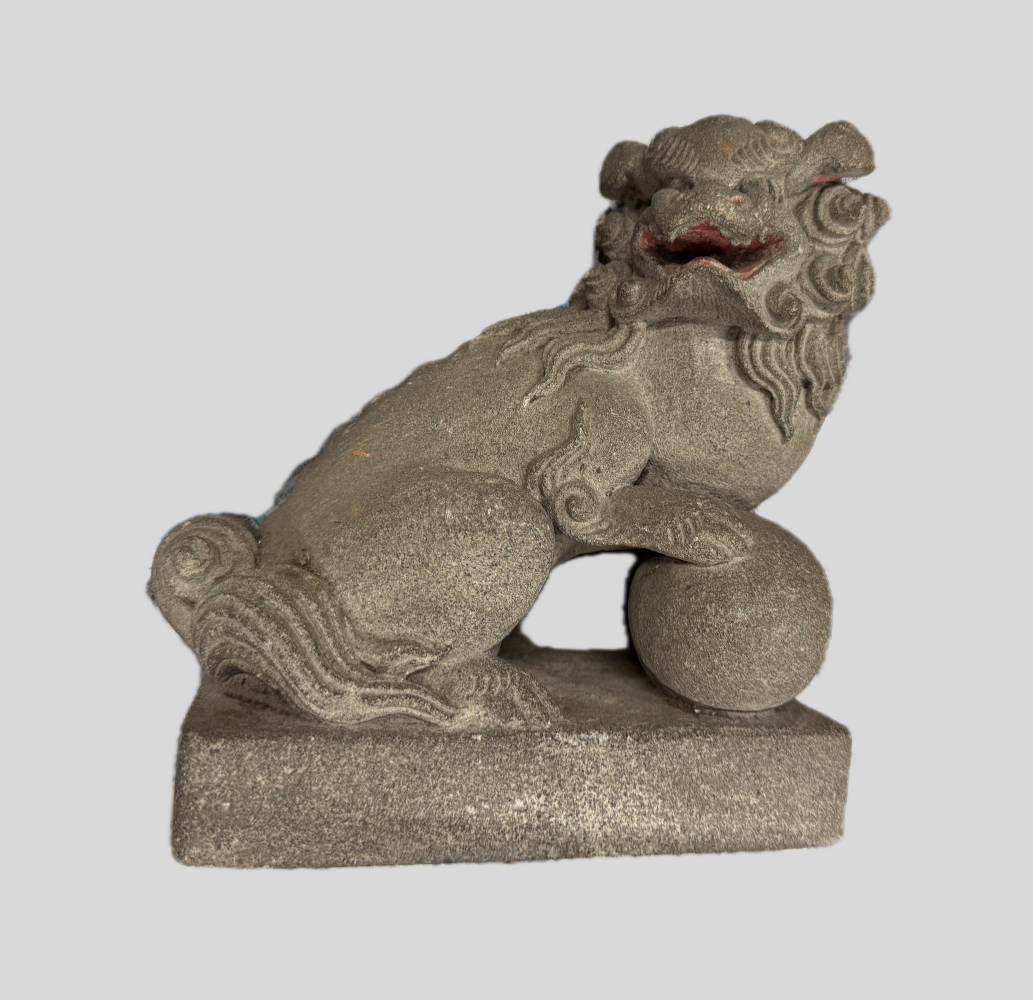 庵治石獅子
