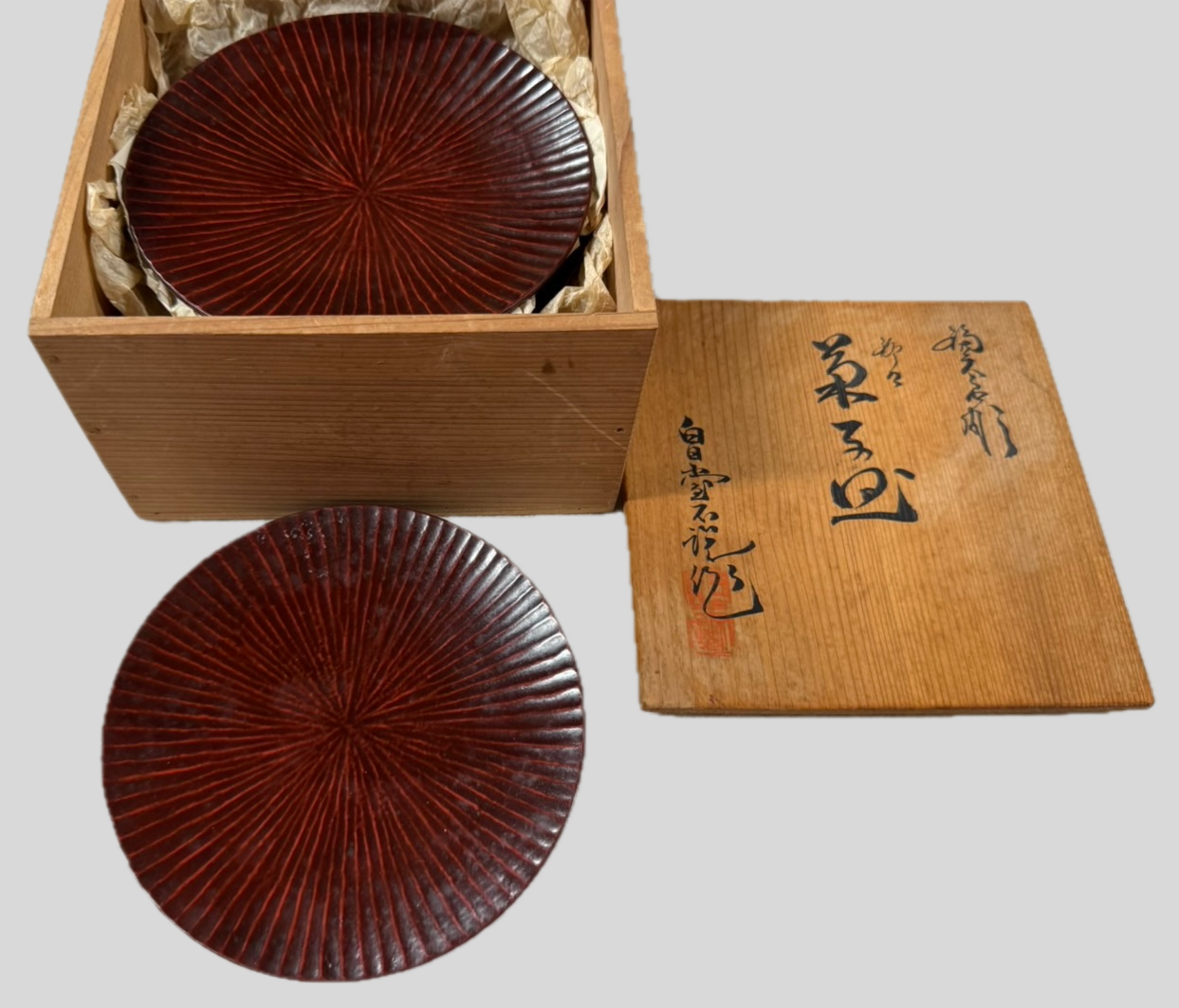 鎌倉彫 菓子皿