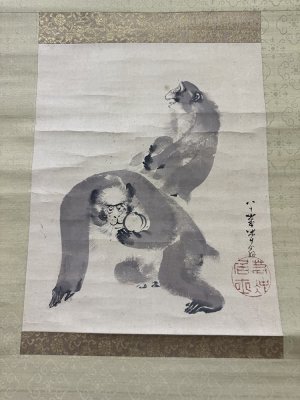 伊藤若冲「白猿」