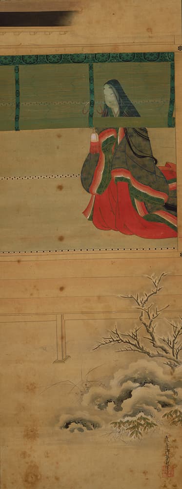 土佐光起《清少納言図 》