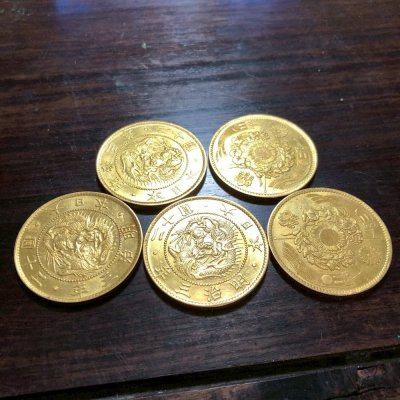加納夏雄-金貨
