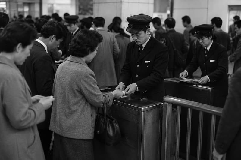 日本の鉄道改札口の歴史｜切符・改札鋏・自動改札機の変遷 | 骨董品