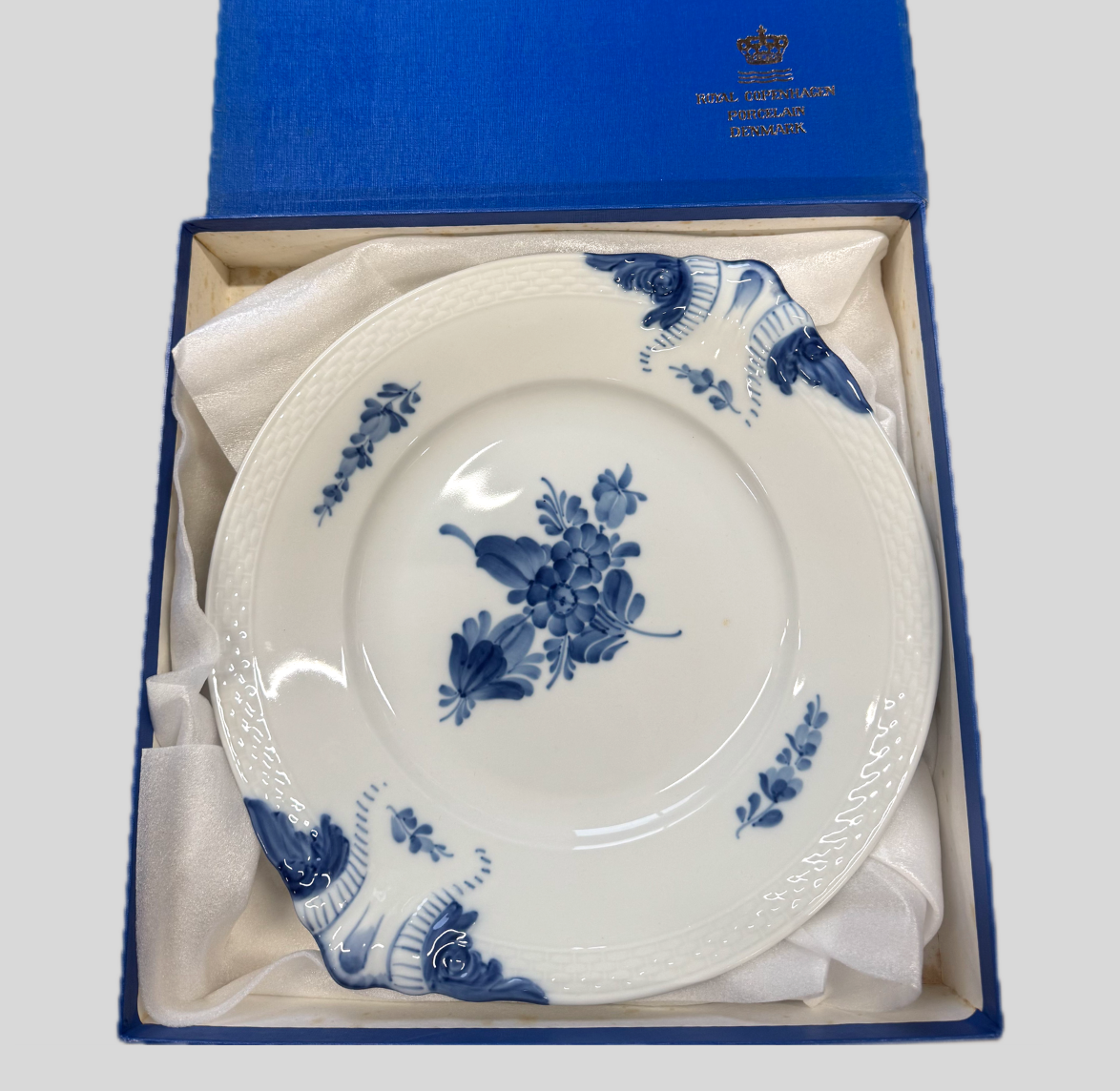 ロイヤルコペンハーゲン（ROYAL COPENHAGEN）ブルーフラワー422 B&Bプレート