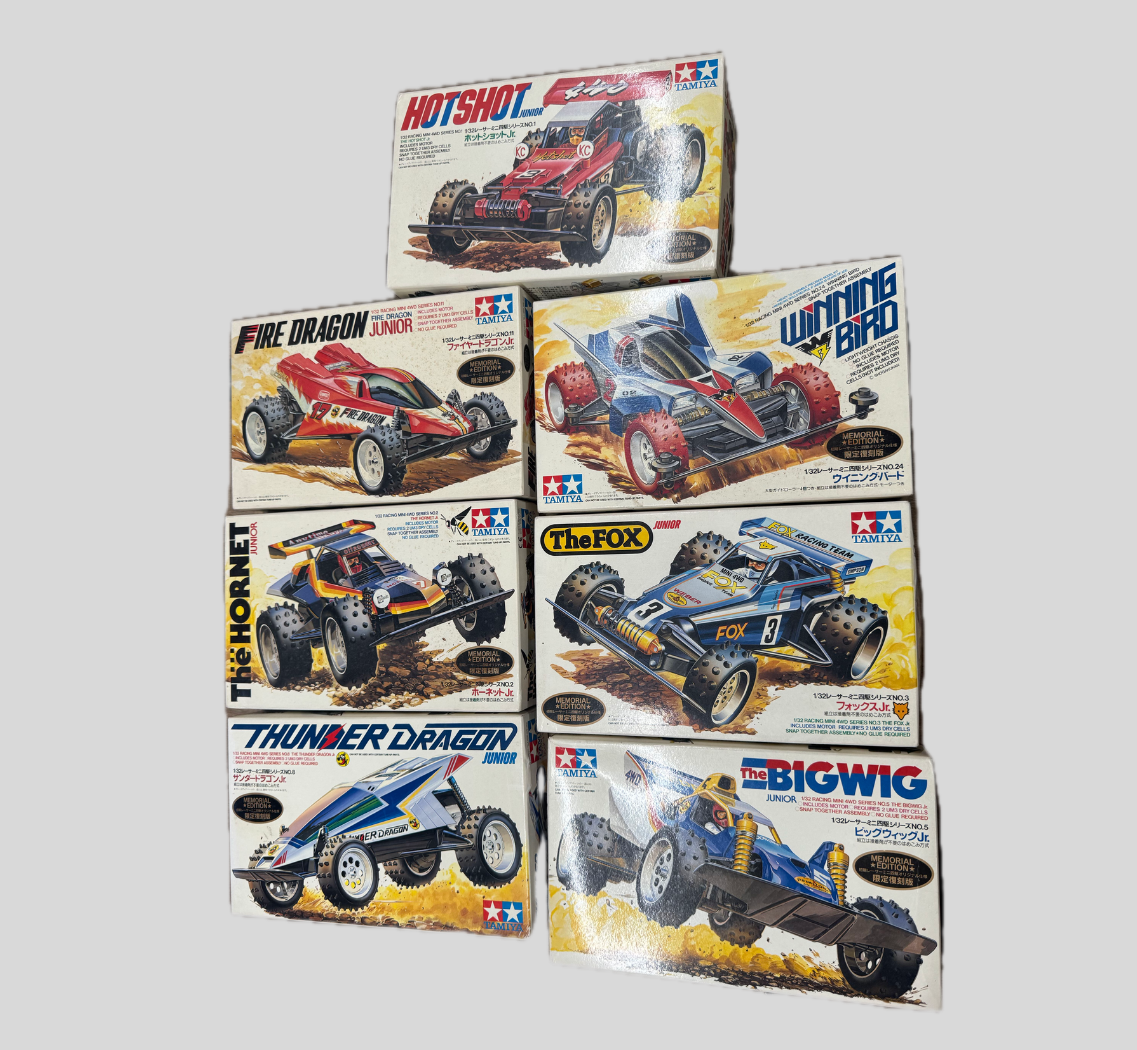 タミヤ レーサーミニ四駆 メモリアルエディション（限定復刻版）シリーズ