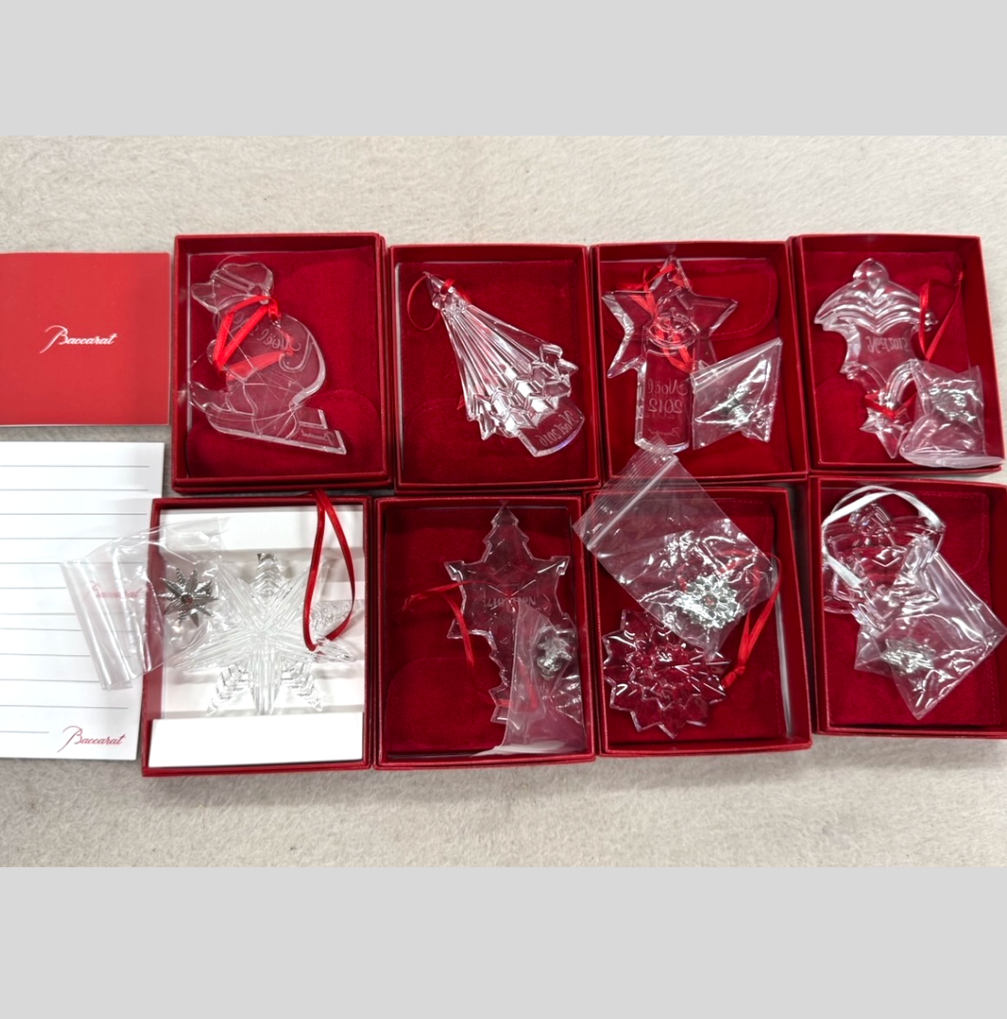 バカラ(Baccarat)クリスマスオーナメント