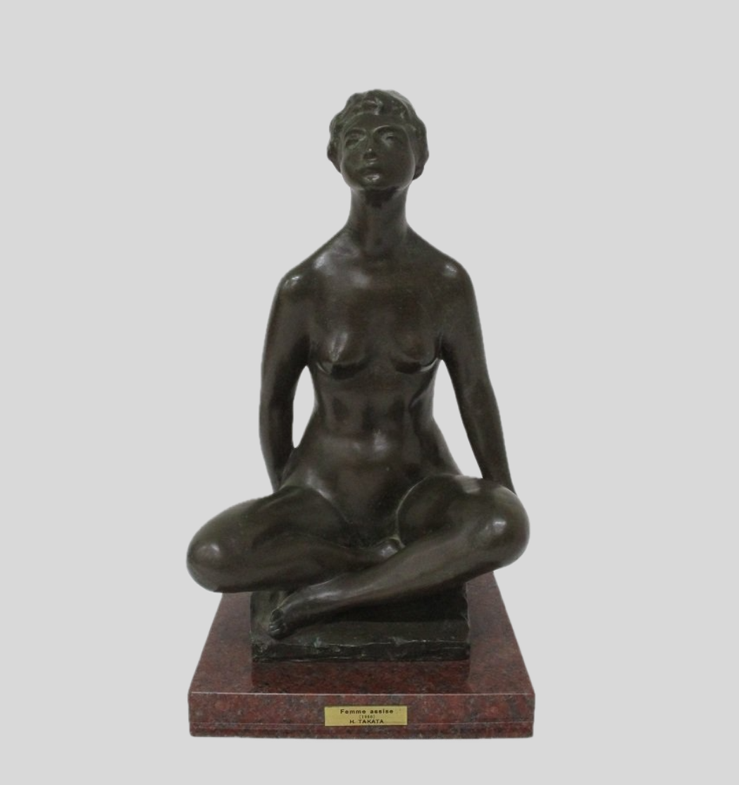 高田博厚《Femme assise(座る女)》 1966年