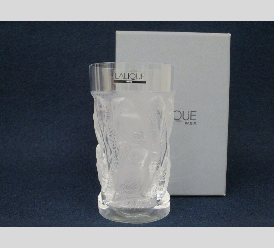 ラリック(LALIQUE)クリスタルガラス ユロット フクロウ タンブラー グラス