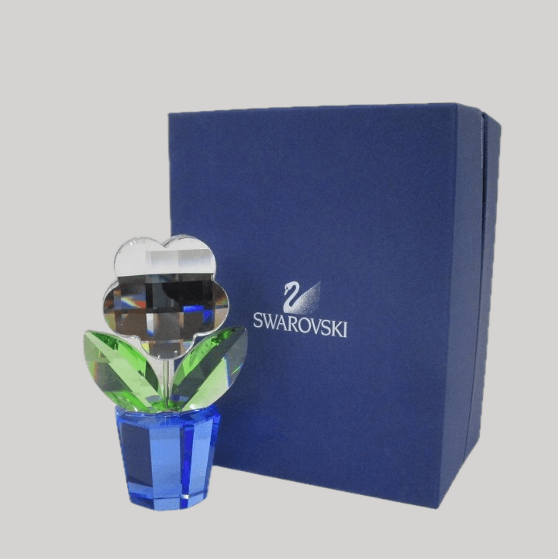 スワロフスキー(Swarovski)フラワー ラージ オブジェ